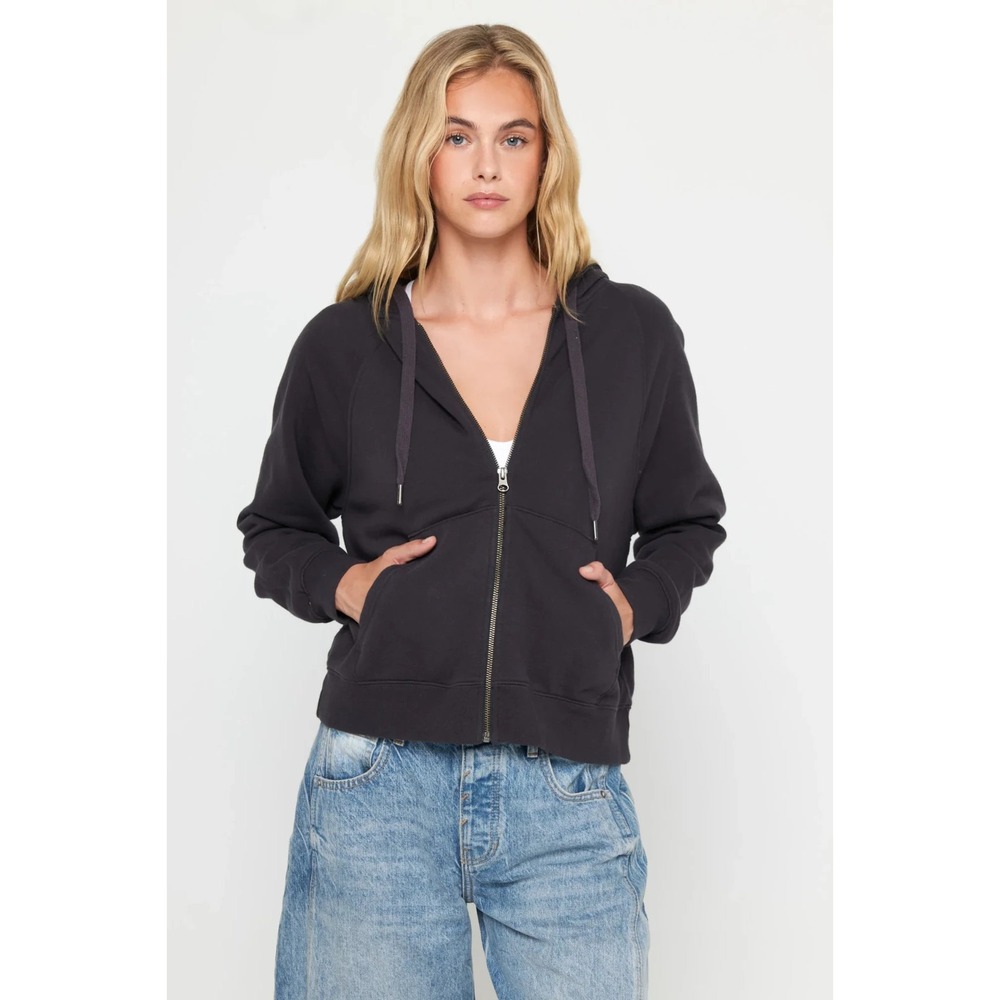 Spiritual Gangster Noir Carpe Diem Everyday Zip Hoodie in Faded Black Size Small - Picture 2 of 7